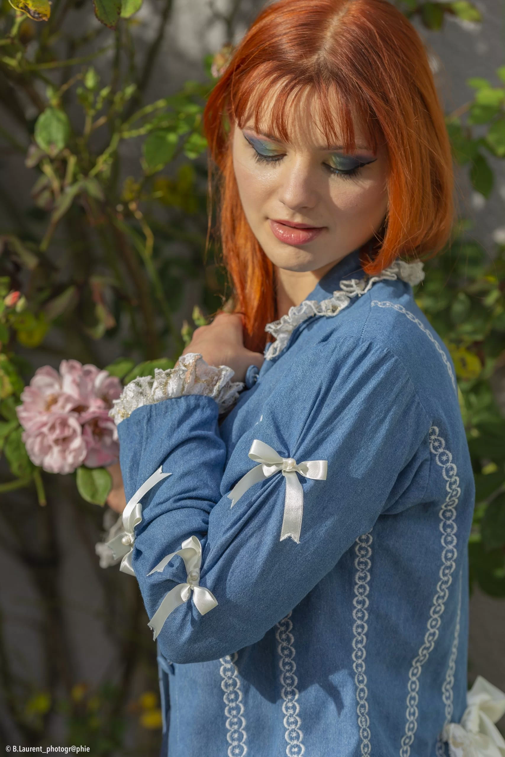 Blouson en jean pour femme Made in France Le chiffre d’Eugénie – Image 6