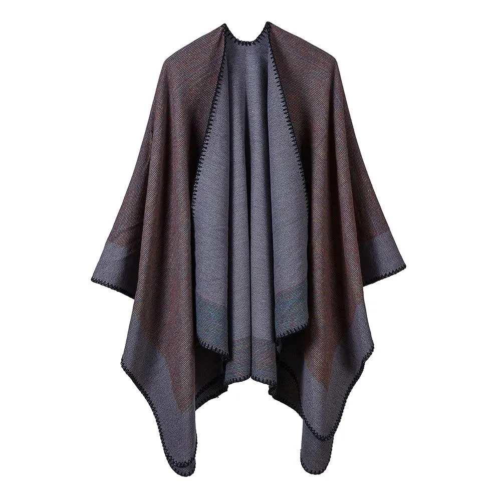 Poncho Chaud Femme – Image 2